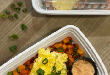 Eggs & Sweet Potato Hash