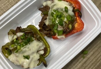 Stuffed Philly Cheese Peppers